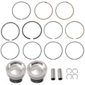 Top End Rebuild Kit 80mm Piston with Rings for Polaris RZR 4 S 800 (2008–2014)