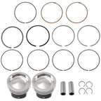 Top End Rebuild Kit 80mm Piston with Rings for Polaris RZR 4 S 800 (2008–2014)