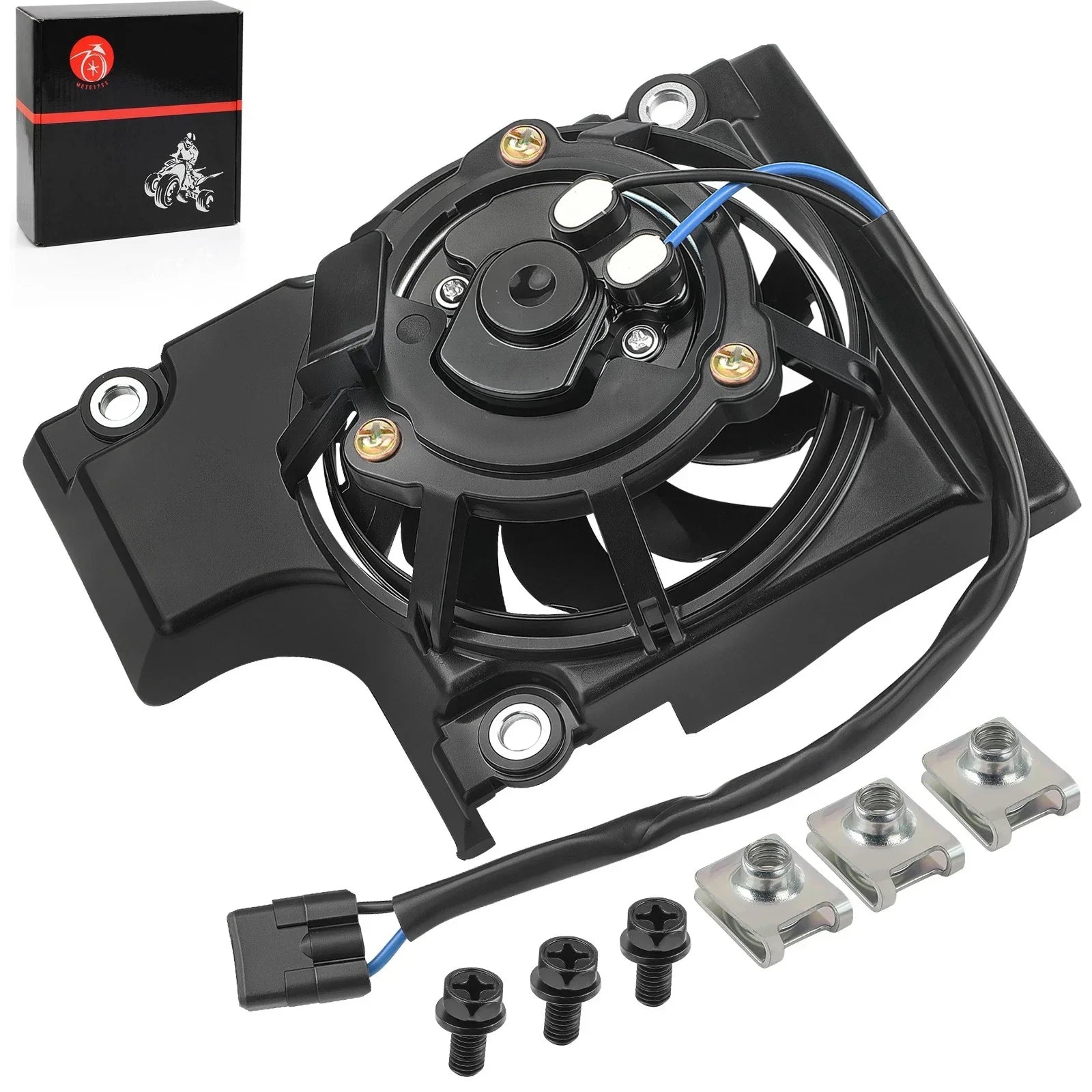 Radiator Fan Kit for Yamaha YZ250FX WR250F (2020–2024)