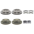 ACDelco Silver Brake Kit Disc Rotors Pads for Sierra 2500 (2015–2019)