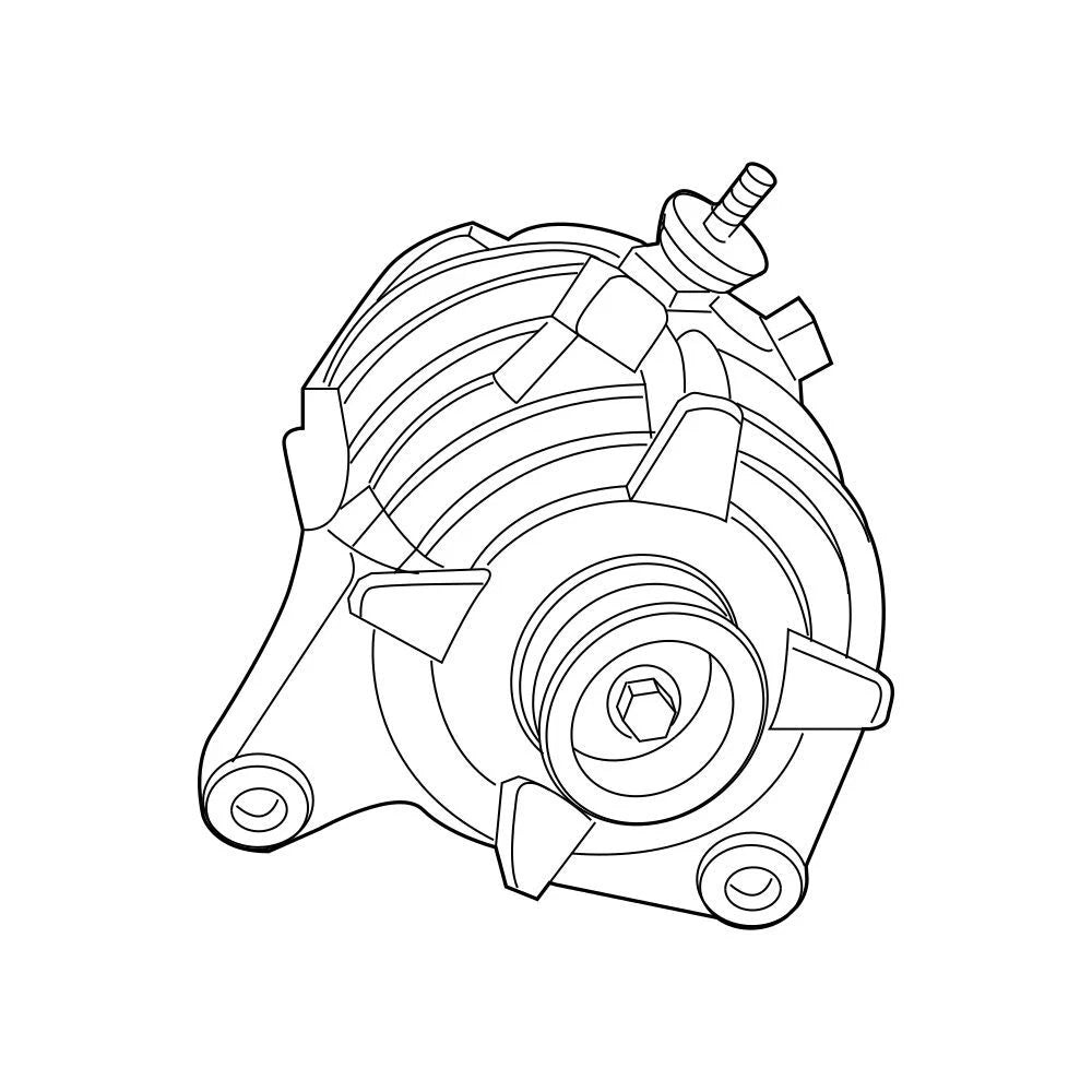 Genuine OEM Mopar Alternator for Chrysler 200, Town & Country (2011–2016)