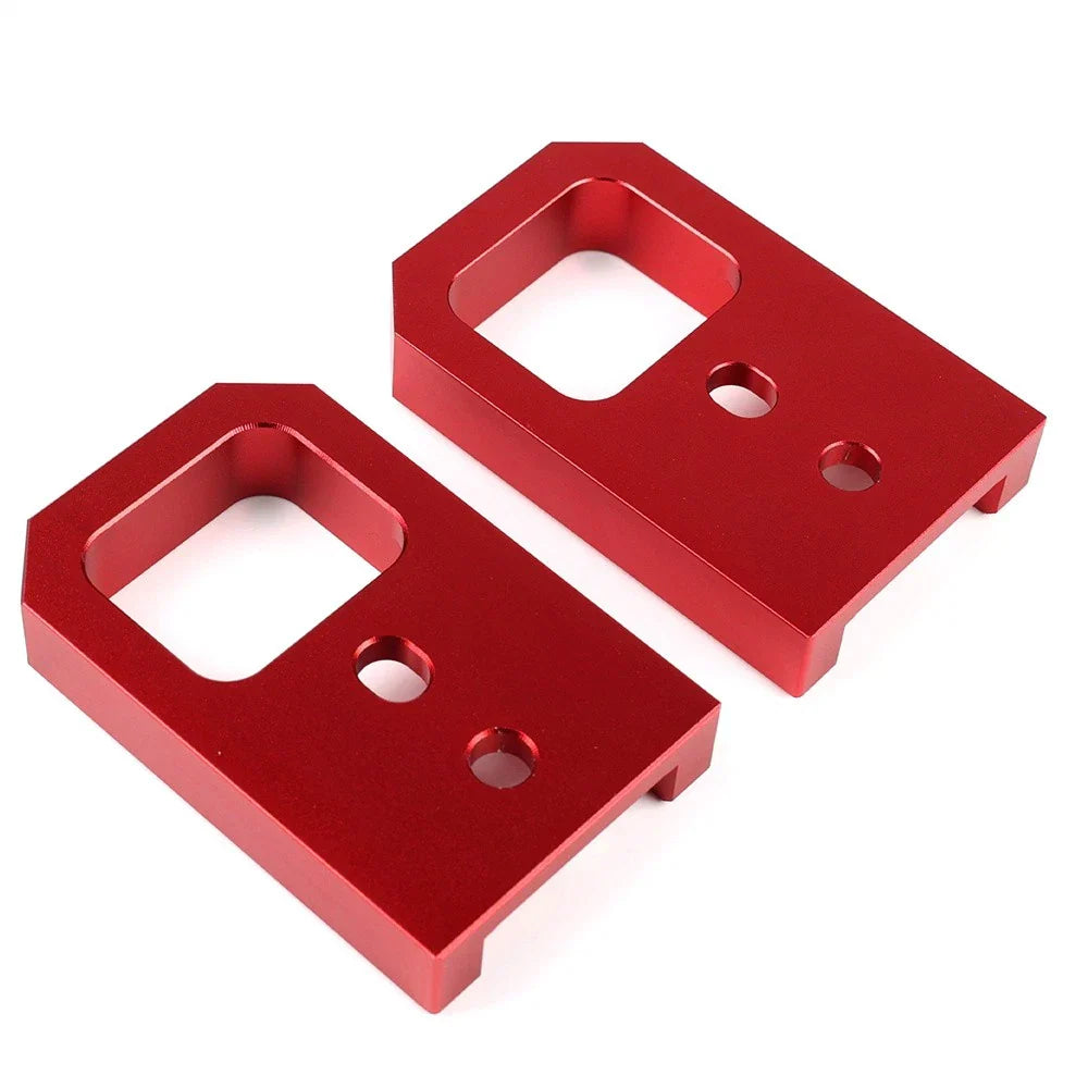 Red Front Tow Trailer Hitch Hooks for Toyota Tacoma (2024-2025)