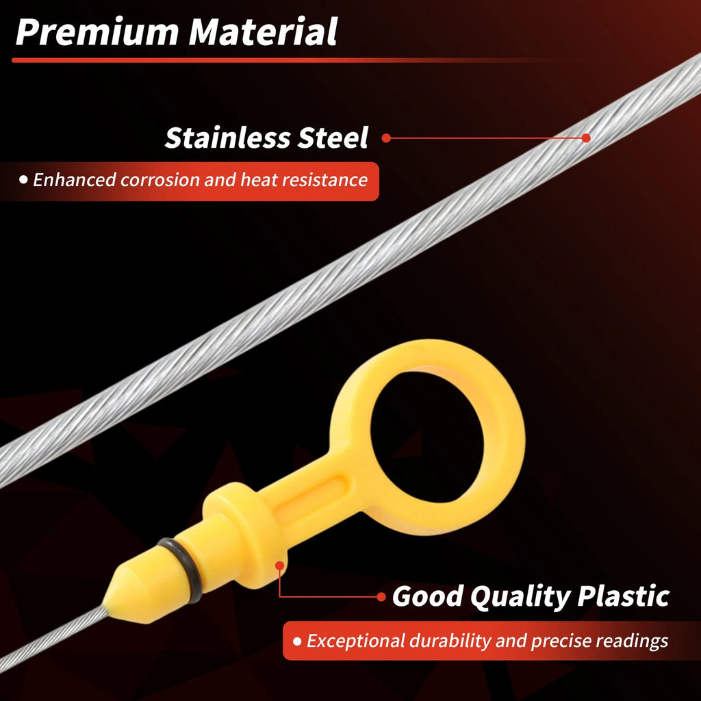 Oil Dipstick No. 111404S100 for Nissan Frontier (1999–2004) Yellow