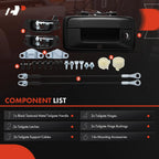 Tailgate Hardware Rebuild Kit with Cable for Chevy Colorado GMC