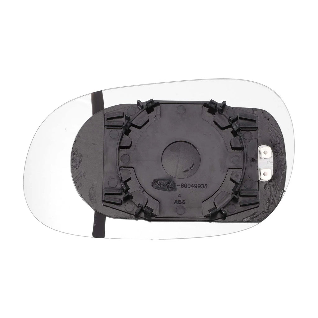 Right Side White Heated Mirror Glass for Mitsubishi Carisma (1995–2006)
