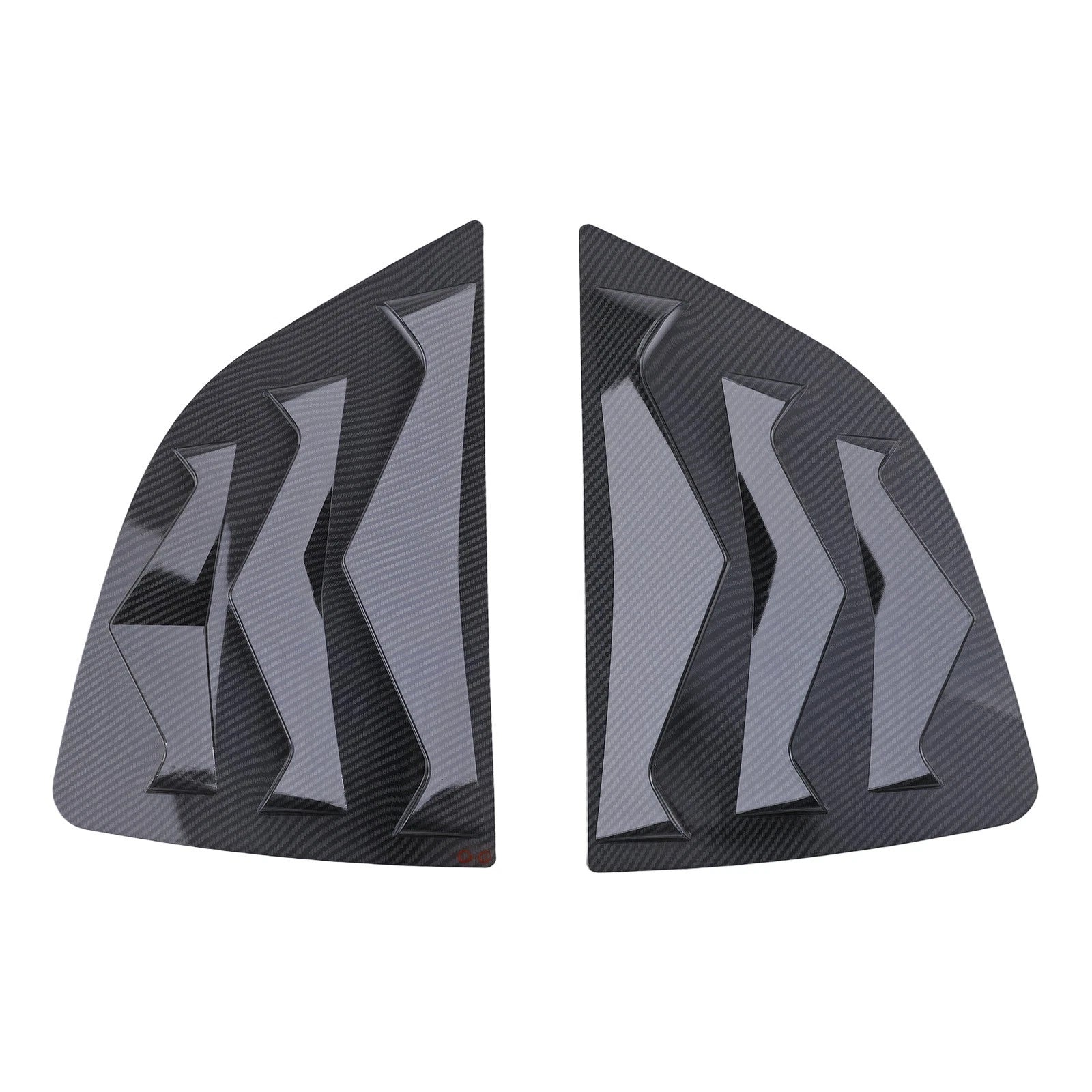 Rear Window Side Louver Cover for Honda Jazz (2014-2019) Gloss