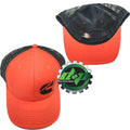 Cummins Trucker Hat Snapback Mesh Orange Black for Trucks (Fits All Models)