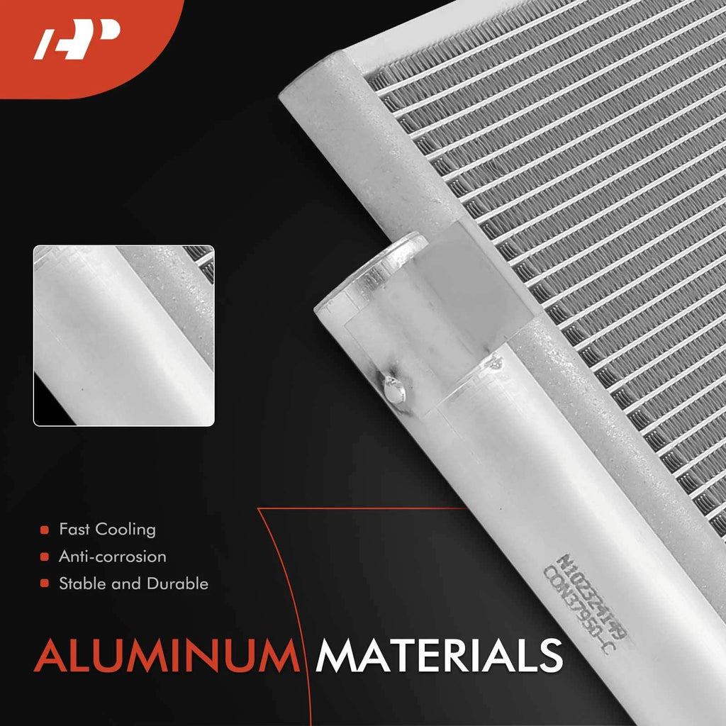 A/C condenser with receiver drier & bracket for Kia Forte Koup (2010-2013)