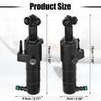 Headlight Washer Nozzle Set for Mercedes-Benz E350 E550 E63 AMG (2006–2016)