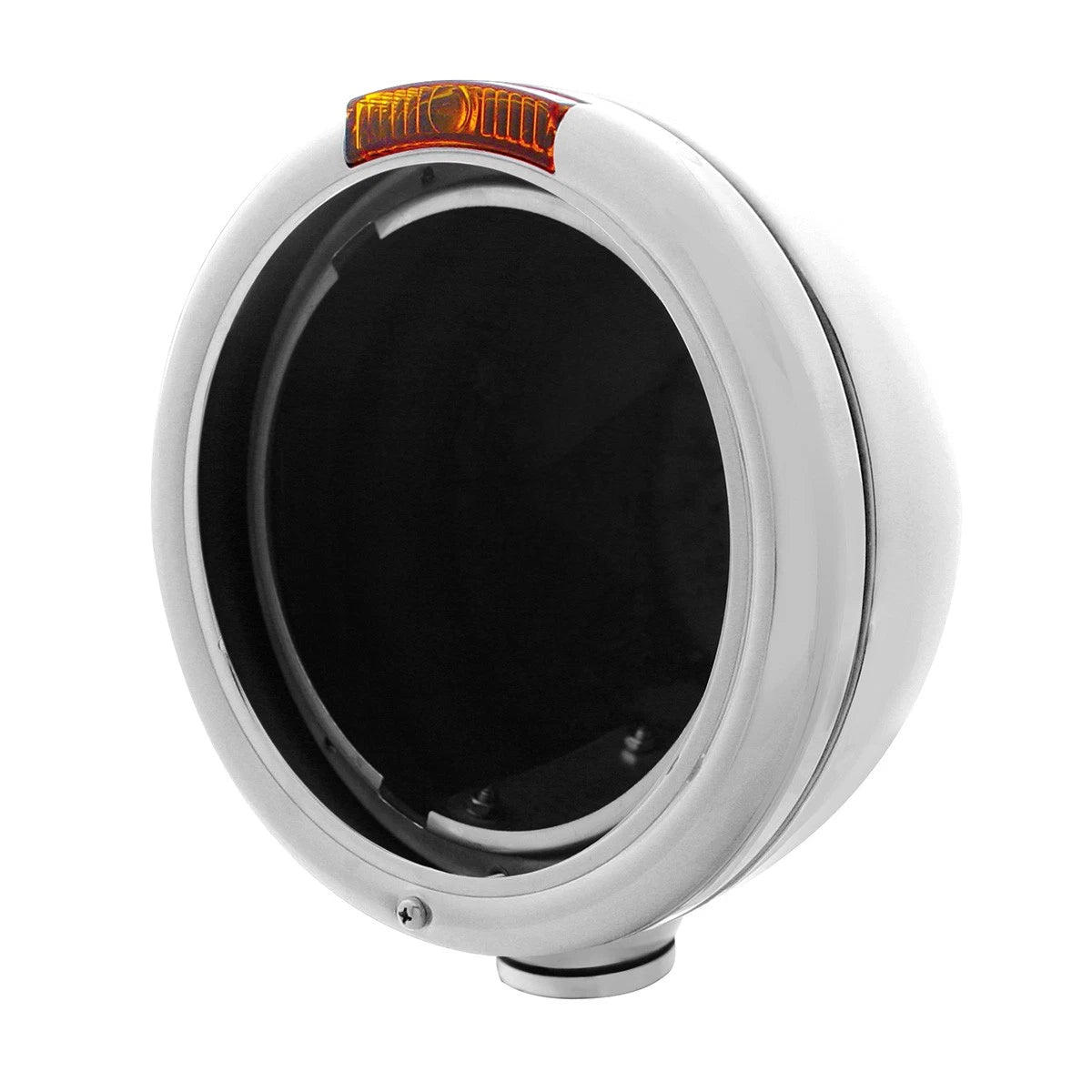 Headlight Assembly Replacement for Stainless Steel Classic Amber Lens (1994–2001)