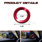 A-Pillar Door Speaker Ring Cover for Honda Civic 2016-2021 (Red)