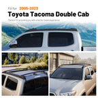 2X Cross Bar + 2X Side Rail Roof Rack for Toyota Tacoma (2005–2023) PT278-35170