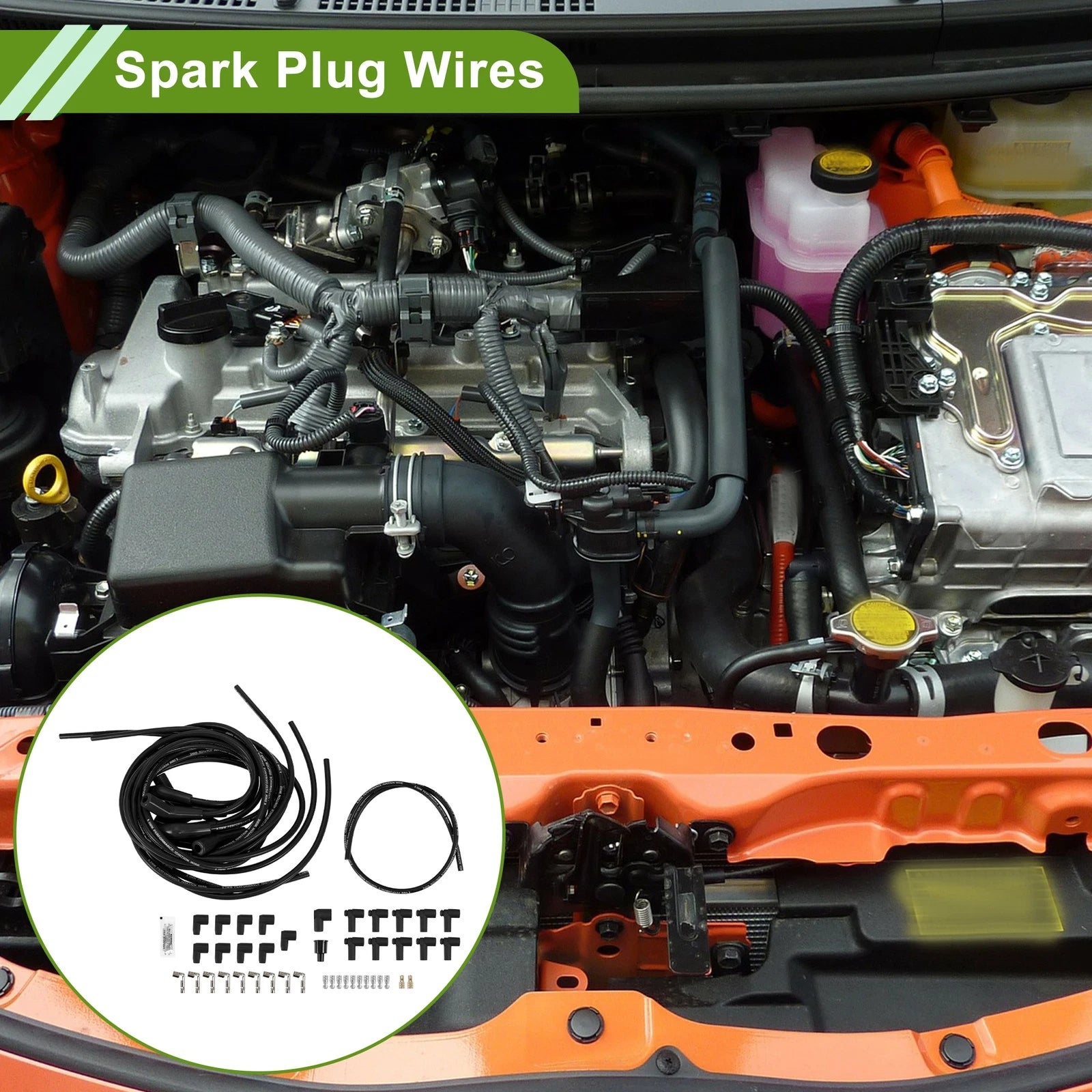 Spark Plug Wires 8mm for Chevy Big Block HEI 396 427 454 502