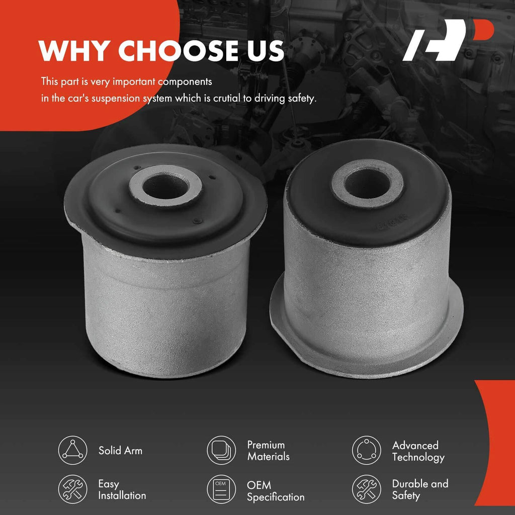 2X Front Lower Suspension Control Arm Bushing Kit for Dodge Ram 1500 (2002-2008)