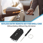 2X Keyless Entry Remote Key Shell Case for Mazda CX-7, CX-9 (2006–2012)