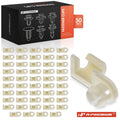 50Pcs Tailgate Handle Rod Clips for Chevy GMC C/K 1500 2500 3500 (1988–1998)