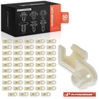 50Pcs Tailgate Handle Rod Clips for Chevy GMC C/K 1500 2500 3500 (1988–1998)