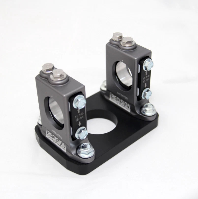 Precision Shock and Vibe Handlebar Clamps for Yamaha YFZ450 (2007–2009)