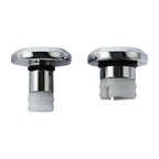 Chrome Front Axle Nut Bolt Covers for Harley Sportster S (2021-2024)