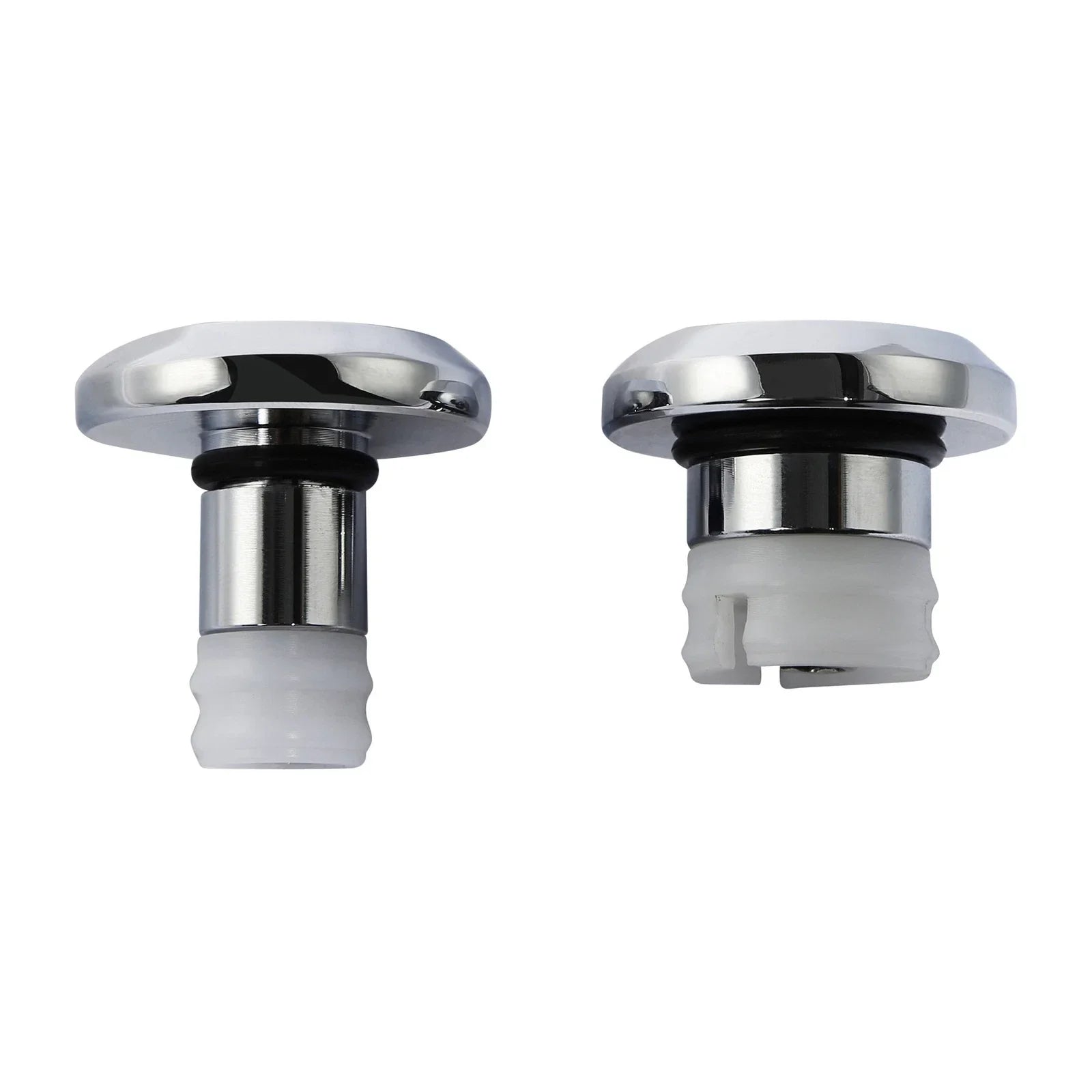 Chrome Front Axle Nut Bolt Covers for Harley Sportster S (2021-2024)