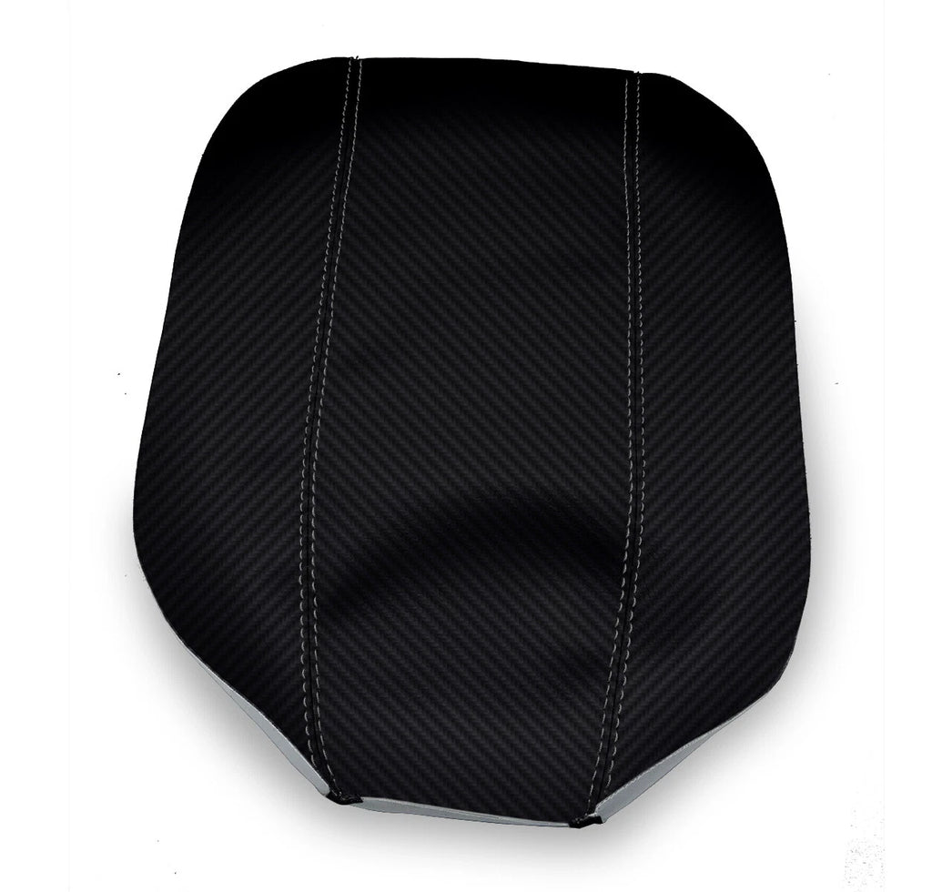 Console Lid Armrest Cover for Honda Element (2007–2011) Carbon Fiber