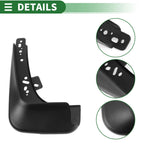 Mud Flaps Splash Guards for Chevrolet Aveo (2011–2013) W/ Mount Accessories
