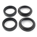 4 x Black 43X54 Motorcycle Front Fork Damper Shock Absorber Seal for Bike