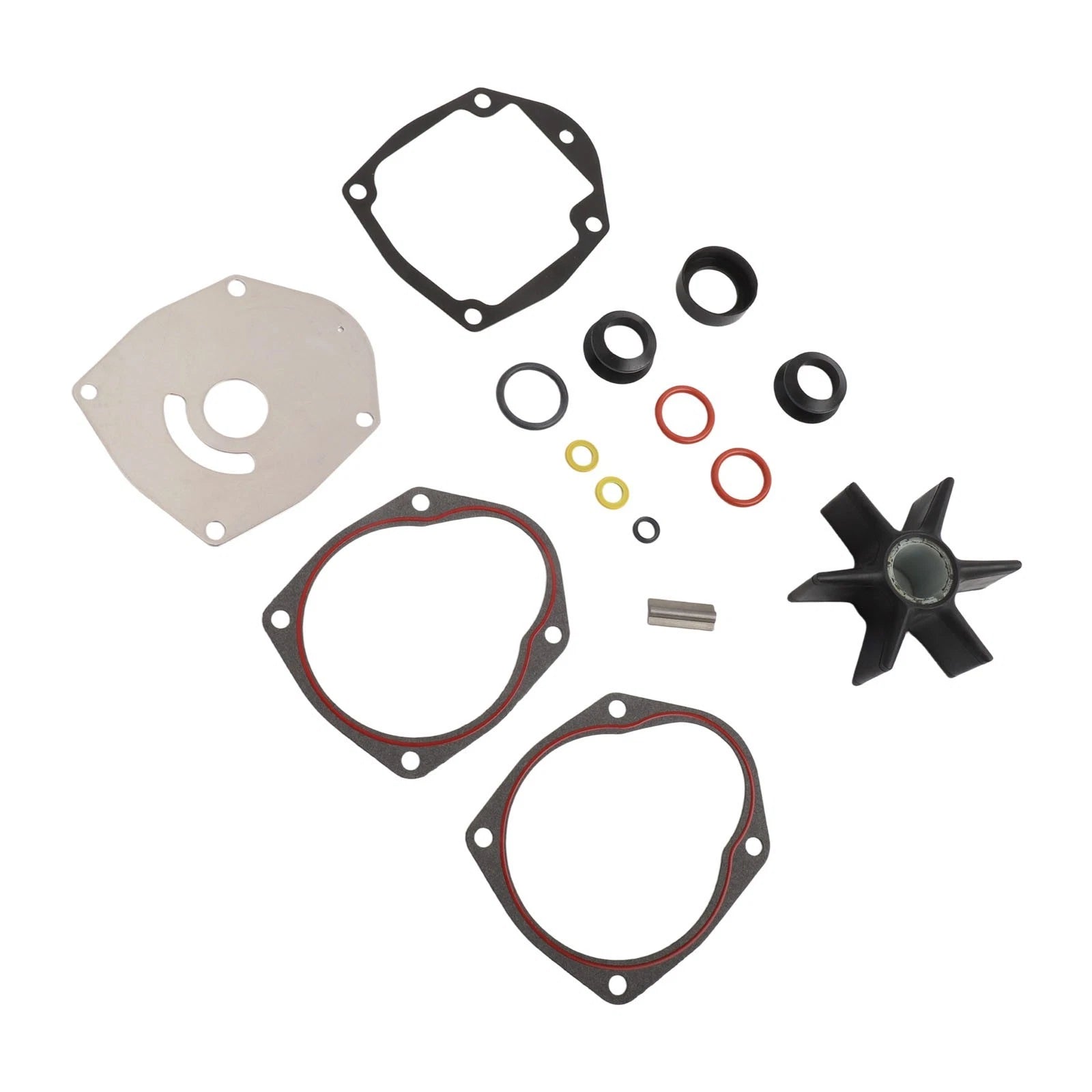 Set of 1 Water Pump Impeller Repair Kit for Mercruiser Alpha One Gen 2