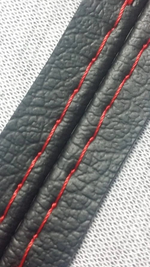 Automatic Shift Boot for Pontiac GTO (2004–2006) Red Stitch Leather Synthetic