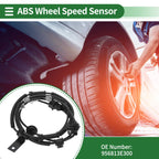 ABS Wheel Speed Sensor No. 956813E300 for Kia Sorento (2007–2009) Rear Left