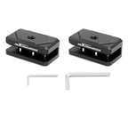 Ditch Light Mounting Brackets for Universal Trucks SUV (1-6mm Aluminum M8)