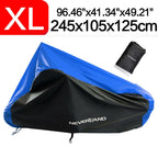 Motorcycle Cover for Honda Goldwing GL1200 GL1500 GL1800 (Black & Red, Waterproof, UV)