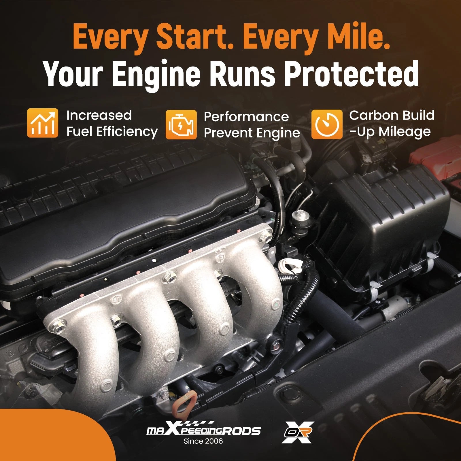 Engine Air Filter for Mercedes-Benz C300/C350/E350/GLK350 V6 3.5L (2012–2018)