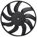 Left Radiator Cooling Fan for Audi A4 A5 Q5 A5 Quattro Porsche Macan (2010–2020)