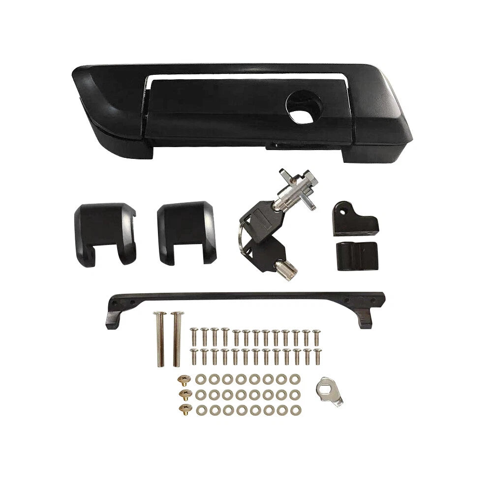 Black Pack Trunk Latches for Harley Road Glide (2014–2023)