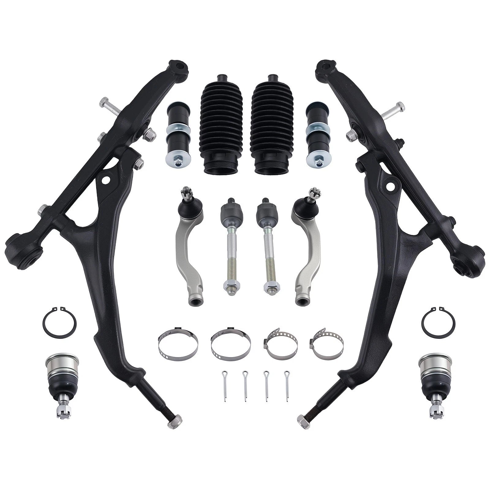 12pcs Front Suspension Lower Control Arms Kit for Honda Civic (1992–1995) K80328