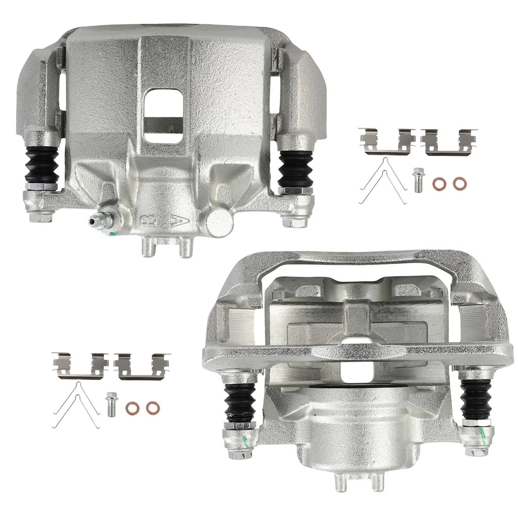 Set of 2 Front Brake Calipers for Honda Fit (2009–2019)