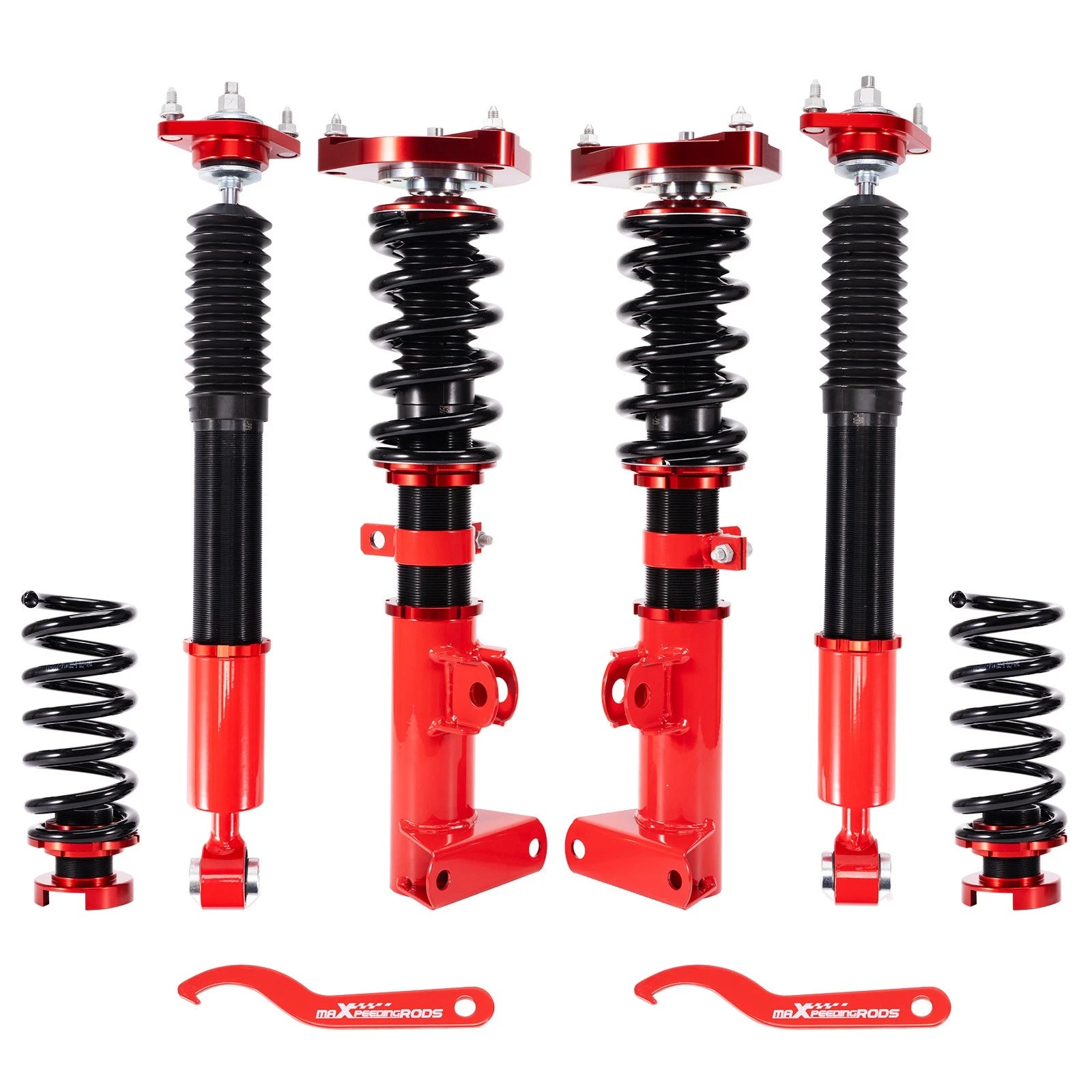 Adjustable Coilover Suspension Shocks Kit for Mercedes-Benz C Class W204 (2008–2014)