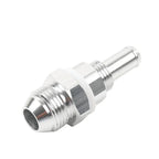 8AN Male Flare Bulkhead to 3/8" Hose Barb Fuel Tank Fitting for Universal (N/A)