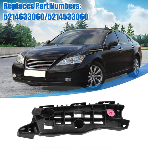 1 Pair Bumper Bracket Side Retainer for Lexus ES350 (2013–2015) No. 5214633060