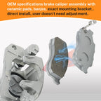 Front Left Brake Caliper for Honda Big Red MUV700 (2009–2013)