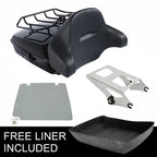 Chopped Trunk Backrest Mount Plate for Harley Street Road King Glide (2014–2026)