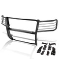Front Bumper Brush Grille Guard for GMC Sierra 1500 (2007–2013) Black Coated