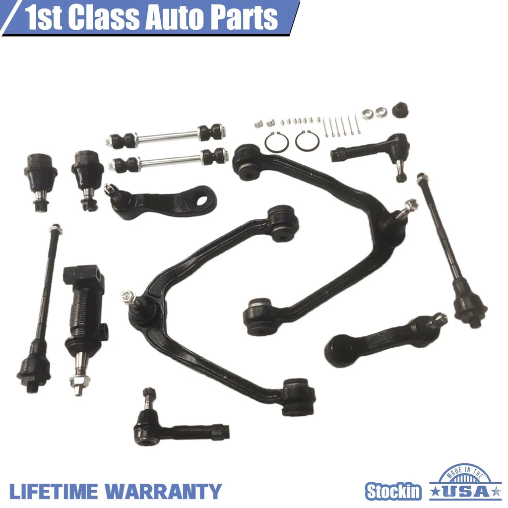 13pc Upper Control Arms for Chevrolet Tahoe GMC Yukon (1999-2006)
