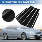 Glossy Black Car Door Window Pillar Post Covers for Honda Accord (2003-2007)