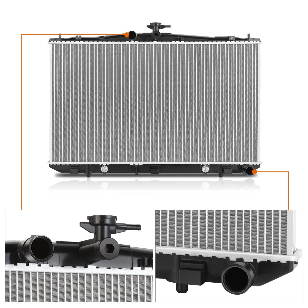 Coolant Overflow Reservoir for Ford Taurus/Mercury Sable (1998–2005)