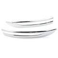 ABS Chrome Rear View Mirror Stripe Covers for Nissan Kicks (2017-2019)