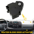 604-106 HVAC Heater Blend Door Actuator for Chevy Silverado Escalade (2007–2014)