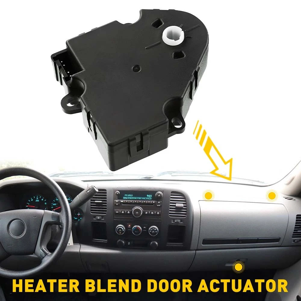 604-106 HVAC Heater Blend Door Actuator for Chevy Silverado Escalade (2007–2014)