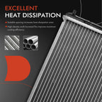 Radiator for Nissan Pathfinder Infiniti QX4 (1996–2000)